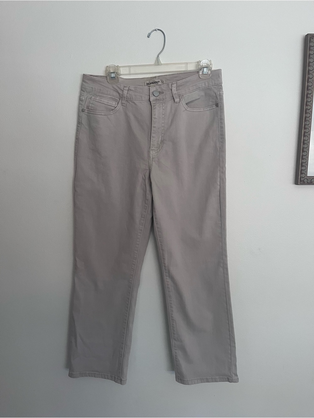 Blank NYC Women's Ankle Jeans - Light Taupe
